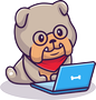 狗狗加速 logo